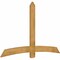 Ekena Millwork Bellingham Rough Sawn Timber Gable Bracket, Western Red Cedar, 84"W x 53"H x 2"D x 6"F, 15/12 Pitch GBW084X53X0206BEL00RWR - alternate 3